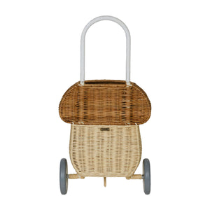 Rattan Mushroom Luggy (Natural)