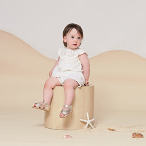 Baby Criss-Cross Sandals (Gold)