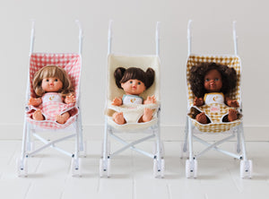 Dolls Stroller 2.0 (Blue Denim)
