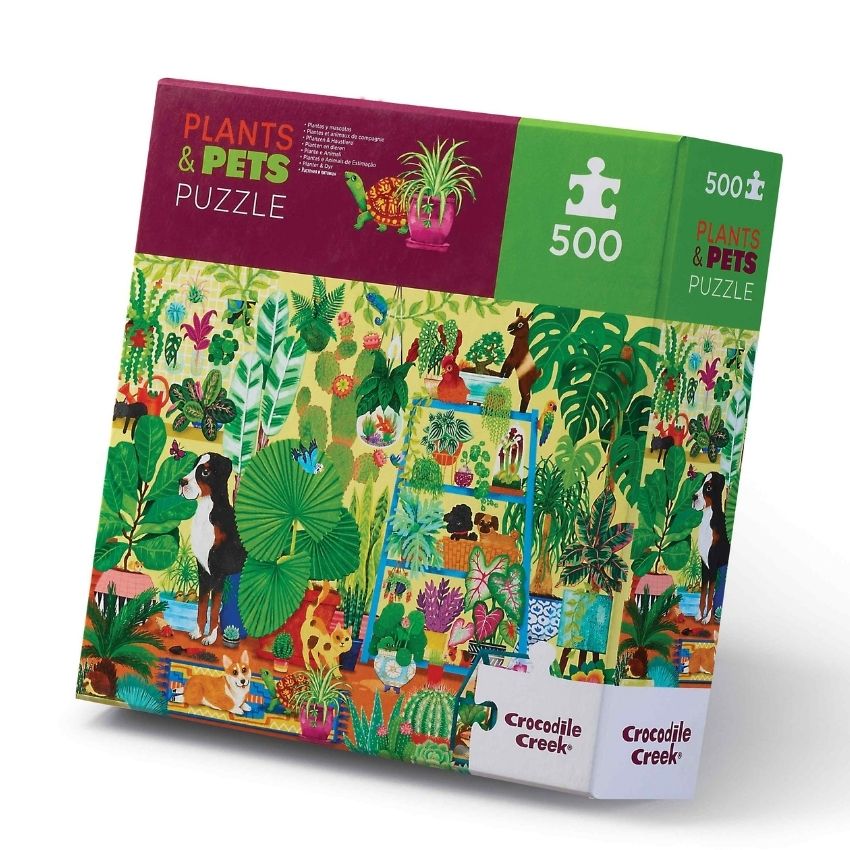 Plants & Pets Puzzle (500 pieces)