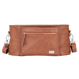 Pram Caddy (Pebbled Tan)