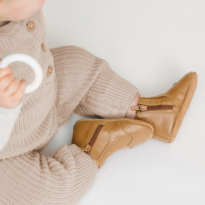 Baby Windsor Boots (Tan)