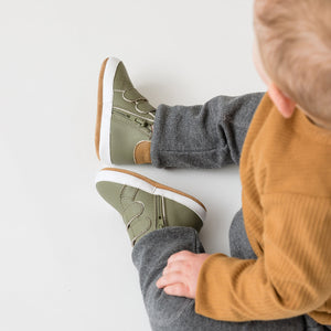 Baby Hi Tops (Khaki)