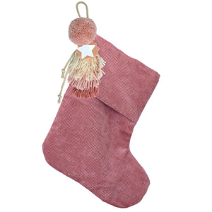 Corduroy Stocking (Dusty Rose/Dusty Pinks)
