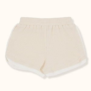 Sadie Waffle Shorts (Antique White)