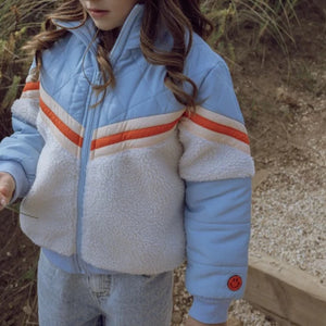 Kobe Shearling Jacket (Blue)