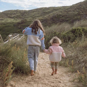 Kobe Shearling Jacket (Blue)