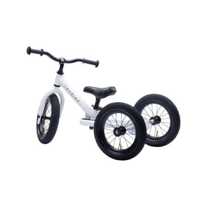 Steel 2 in 1 Trybike (White)