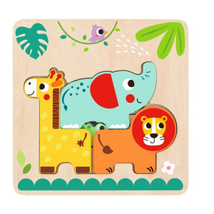 Multi Layered Puzzle (Jungle Animals)