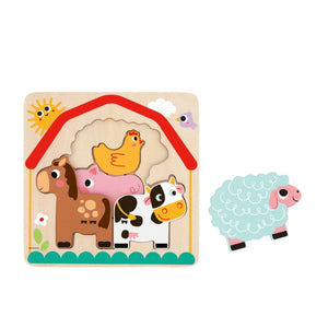 Multi Layered Puzzle (Farm Animals)