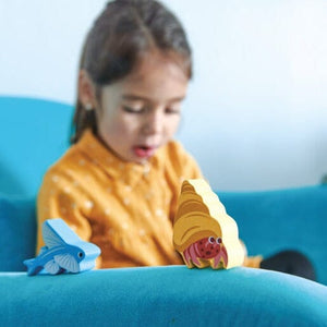 Coastal Wooden Animal (Hermit Crab)