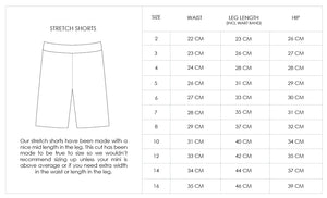Rib Stretch Shorts