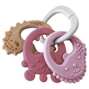 Trio Teether (Blush)