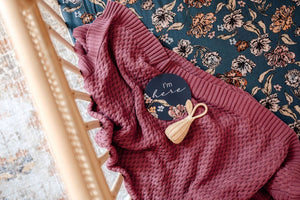 Belle & Rose Gold Reversible Milestone Cards