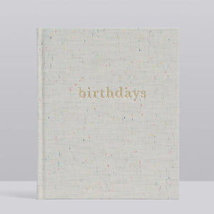 Birthdays (Oatmeal Confetti)