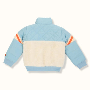 Kobe Shearling Jacket (Blue)