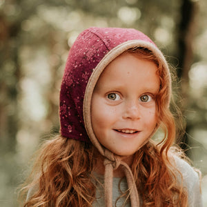 Reversible Sun Bonnet (Melody-Navy)