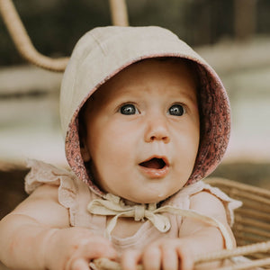 Reversible Sun Bonnet (Florence/Flax)