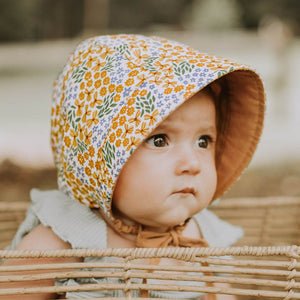 Reversible Sun Bonnet (Mabel/Maize)
