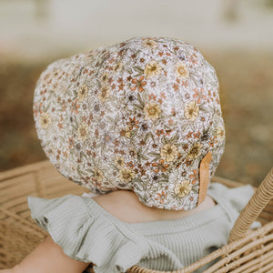Reversible Sun Bonnet (Winnie/Blanc)