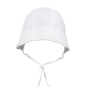 Reversible Sun Bonnet (Winnie/Blanc)