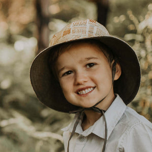 Kids Reversible Sun Hat (Otis/Olive)