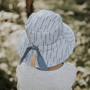 Kids Reversible Sun Hat (Sprig/Steele)