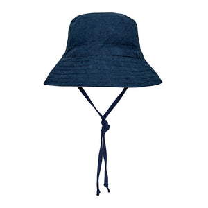 Explorer Kids Reversible Classic Bucket Hat (Charlie/Indigo)