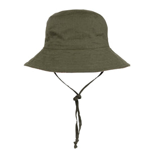 Kids Reversible Sun Hat (Otis/Olive)