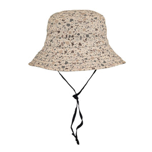 Kids Reversible Sun Hat (Terrazzo/Ebony)
