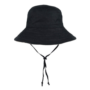 Kids Reversible Sun Hat (Terrazzo/Ebony)