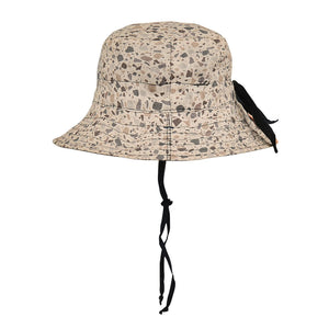 Kids Reversible Sun Hat (Terrazzo/Ebony)