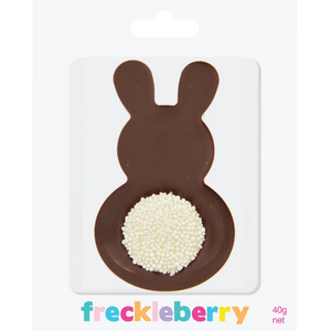 Easter Bunny White Freckle Tail (Dark Choc)