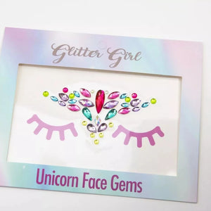 Unicorn Face Gems (Funfetti)