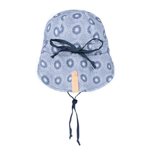 Baby Reversible Flap Hat (Norman/Indigo)