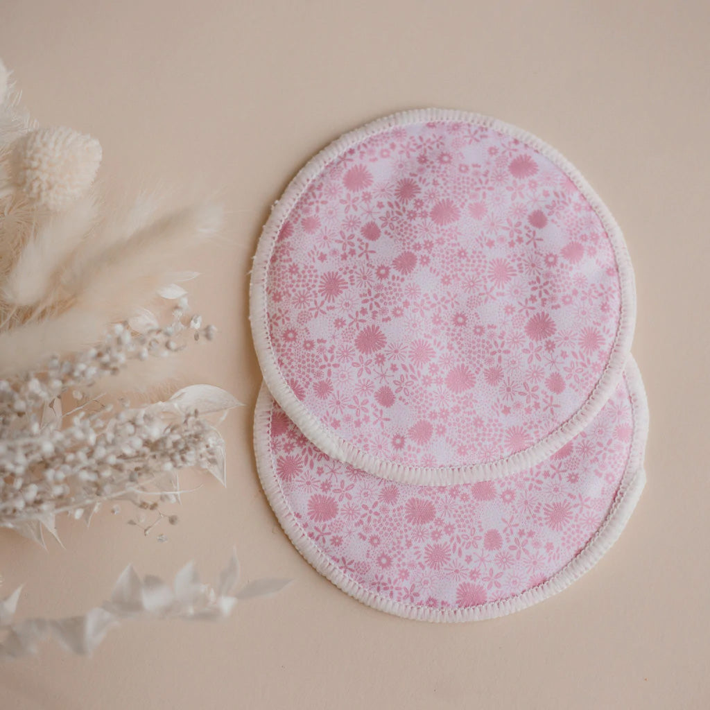 Reusable Breast Pads (Dusty Floral)