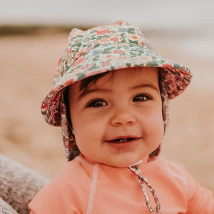 Girls Beach Legionnaire Hat (Flower)