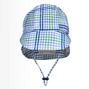 Boys Beach Legionnaire Hat (Check)