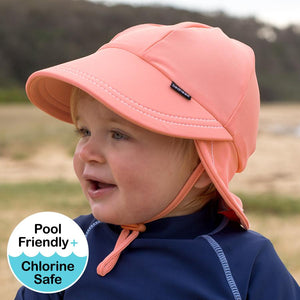 Girls Beach Legionnaire Hat (Peach)