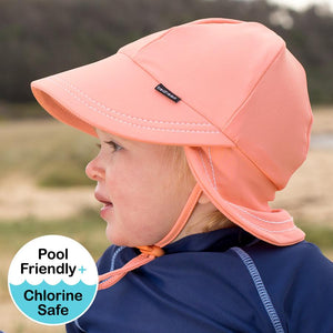 Girls Beach Legionnaire Hat (Peach)