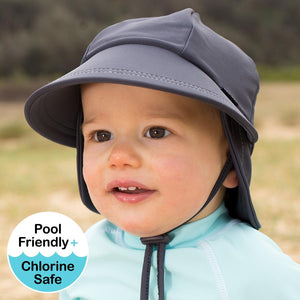 Boys Beach Legionnaire Hat (Slate)