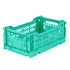 Mini Folding Crate (Mint)