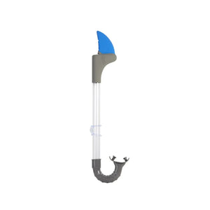Shark Bite Shark Fin Snorkel (Misty Blue Grey)