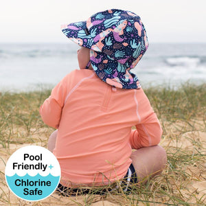 Kids Swim Rashie UPF50 (Peach)