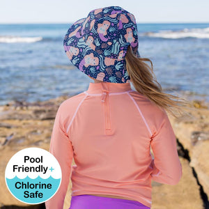 Kids Swim Rashie UPF50 (Peach)