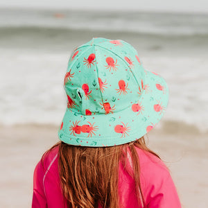 Girls Beach Bucket Hat (Octopus)