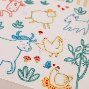 Scribble Mat (On the Farm)