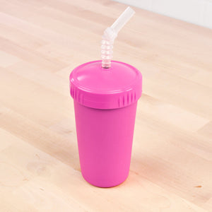 Straw Cup (Bright Pink)
