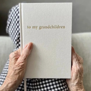 Keepsake Journal - Grandchildren (Latte)