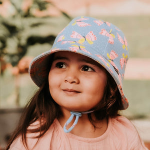 Girls Toddler Bucket Hat (Butterfly)